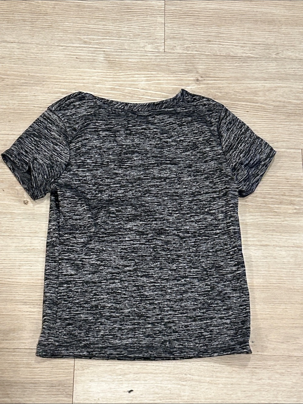 Olivia Rae Black Heather Short Sleeve Crew Tee Size XS - Picture 4 of 4